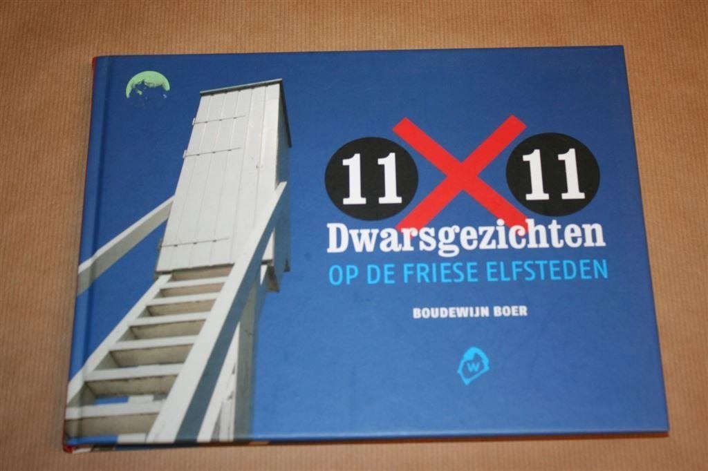 11x 11 Dwarsgezichten op de Friese elfsteden, Ophalen of Verzenden, Zo goed als nieuw