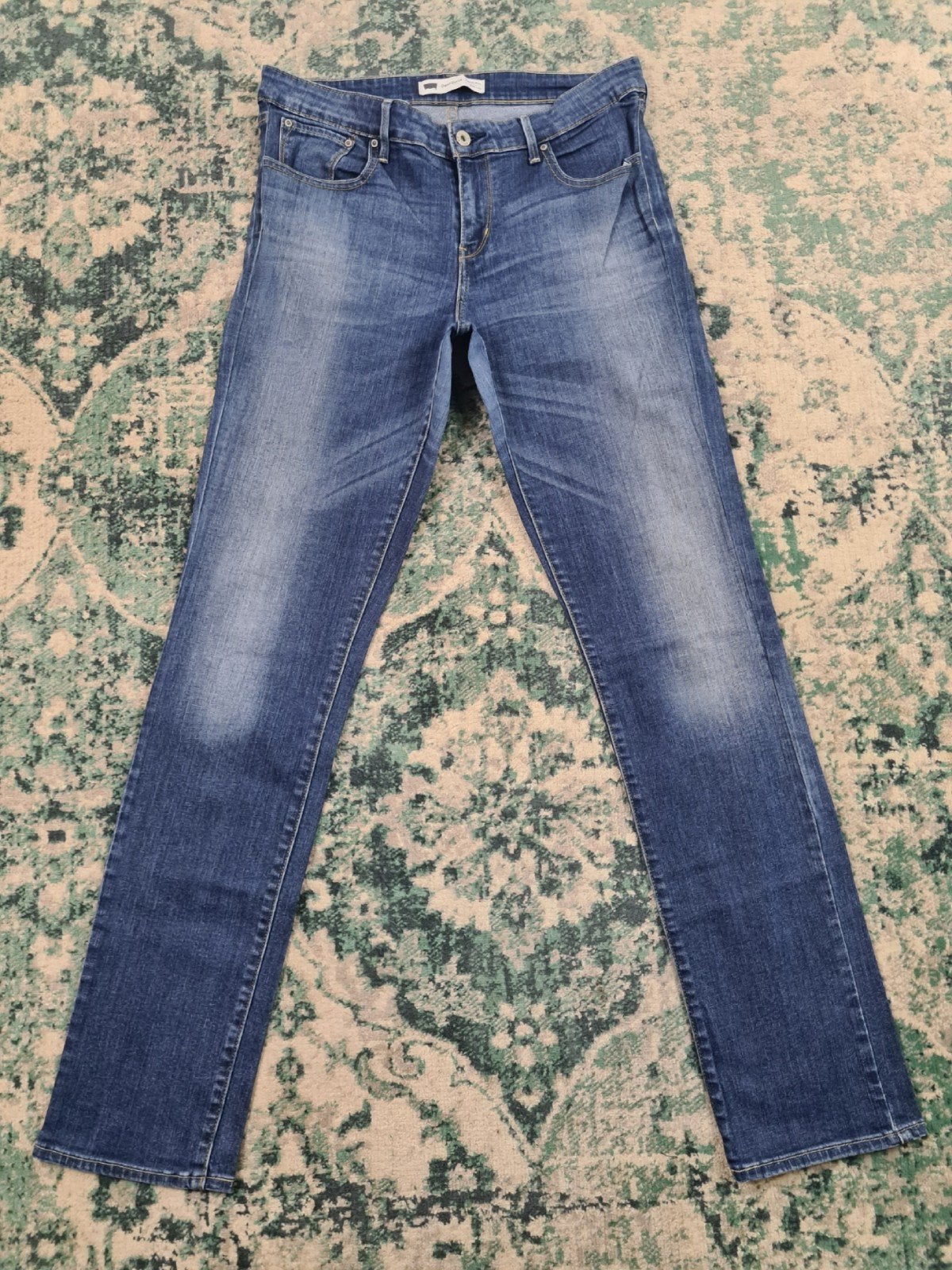 Levi's demi curve classic rise slim W32 L34 Tulsi3234, Blauw, Ophalen of Verzenden, Zo goed als nieuw, W30 - W32 (confectie 38/40)