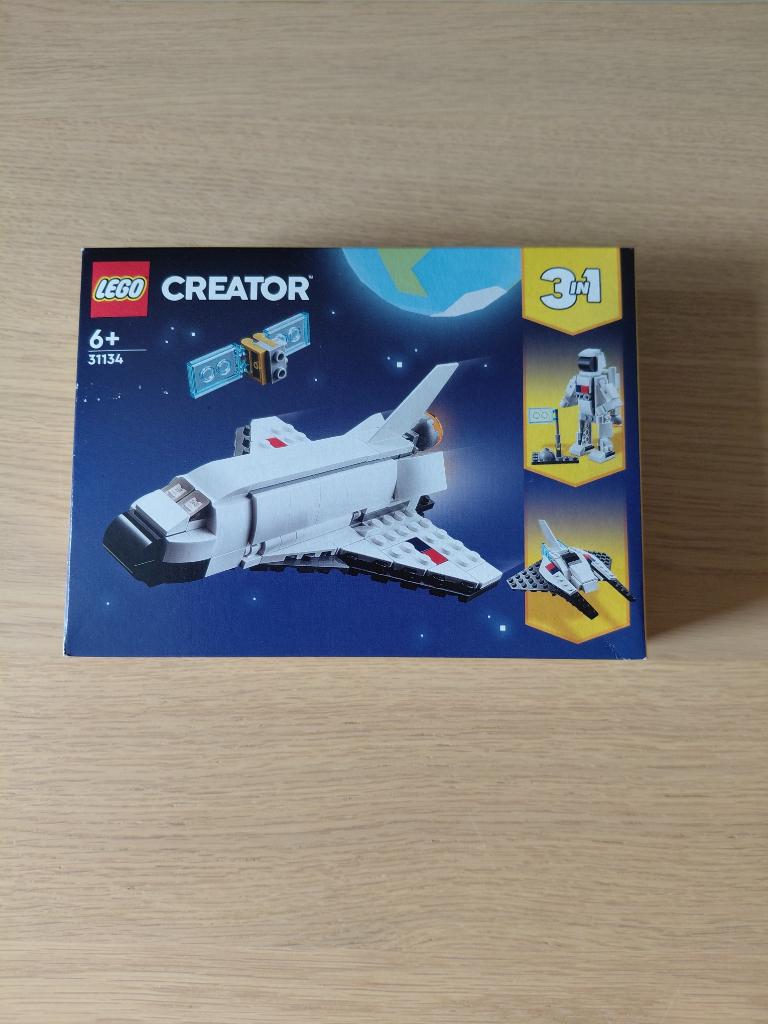 lego creator 31134 set 3 in 1 space shuttle, Lego, Nieuw, Ophalen of Verzenden, Ongeopend/sealed