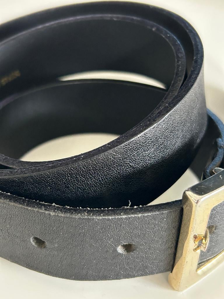 Kastopruiming .... ZARA zwarte leren riem maat 85 cm, Kleding | Dames, Riemen en Ceinturen, Minder dan 3 cm, 80 tot 90 cm, Tailleriem