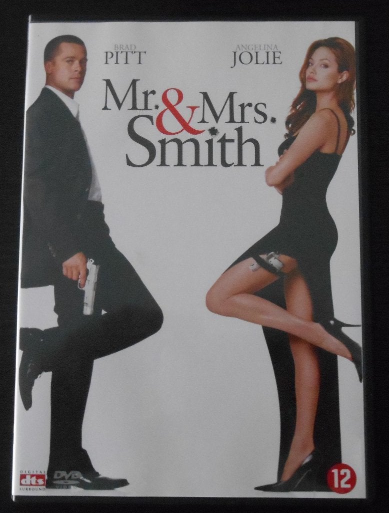 Mr & Mrs Smith, Vanaf 12 jaar, Ophalen of Verzenden, Zo goed als nieuw, Actiekomedie