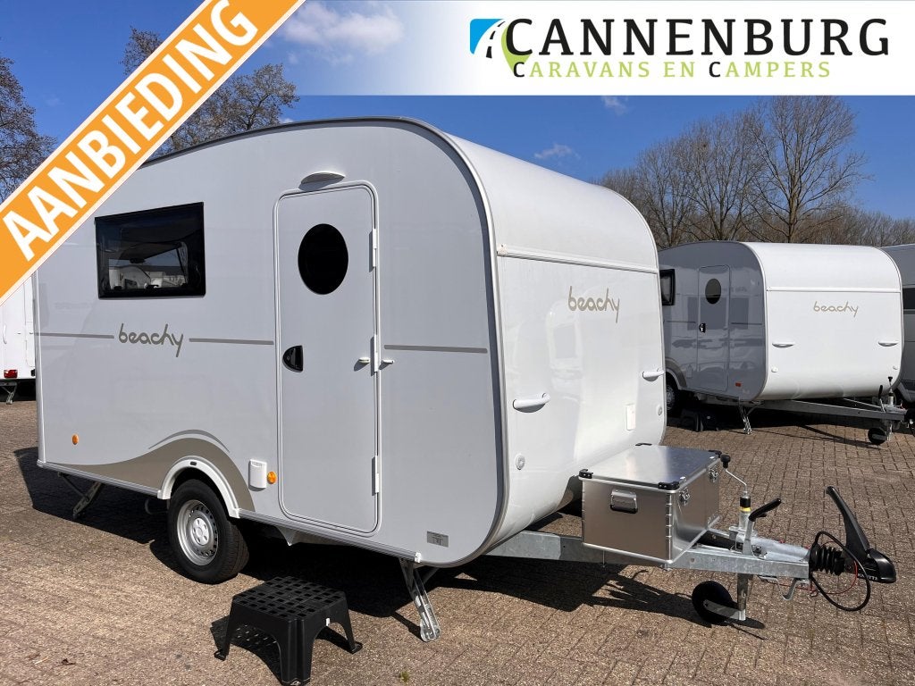 Hobby Beachy 420, Caravans en Kamperen, Overige typen, Standaardzit, Hobby, Bedrijf