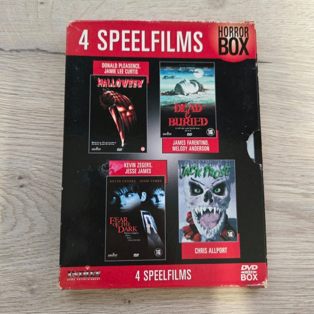 Halloween, Dead & Buried, Fear of the Dark & Jack Frost |4=3, Alle leeftijden, Ophalen of Verzenden, Zo goed als nieuw, Slasher