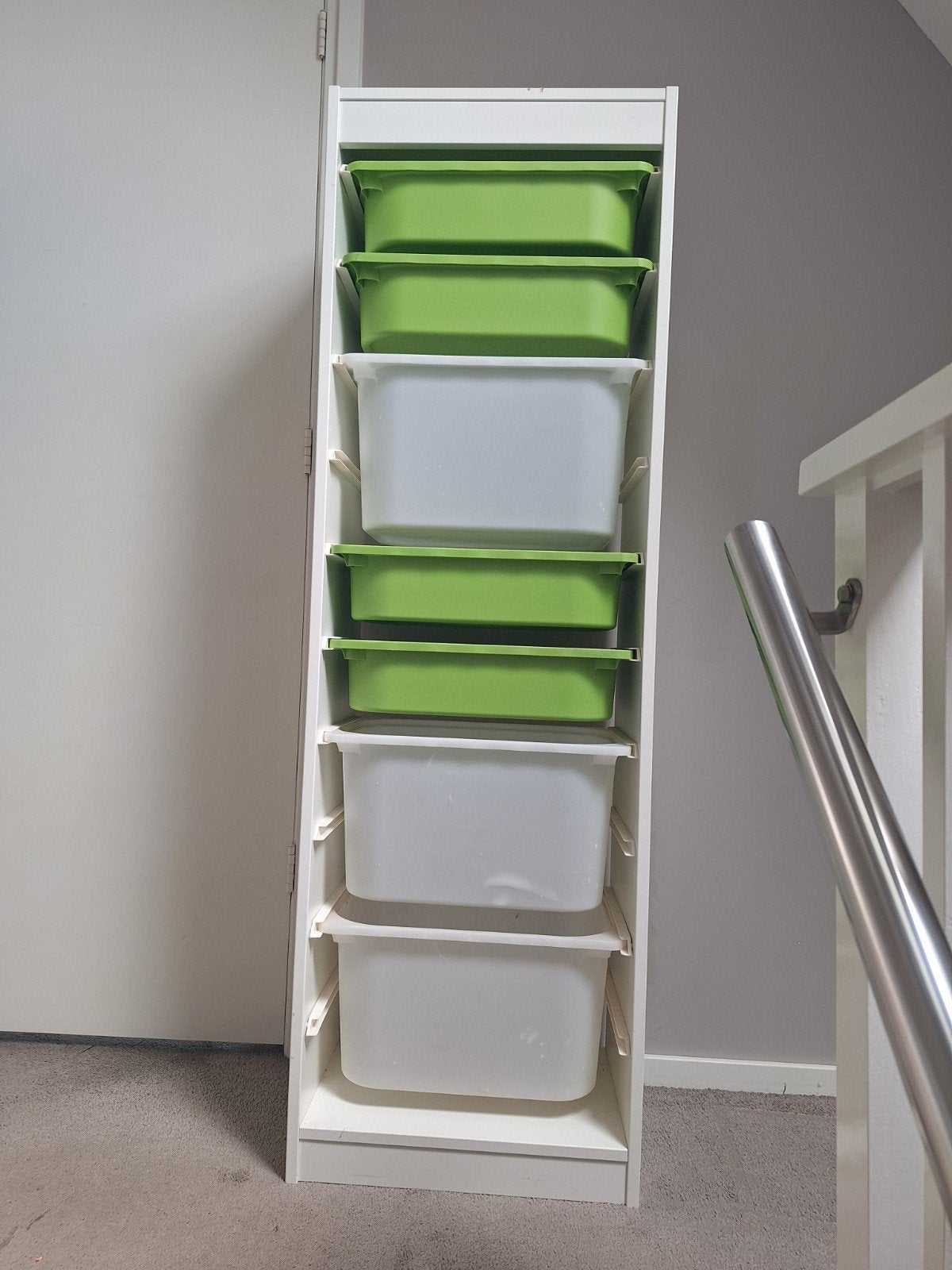 IKEA Trofast kast met lades en deksels, Ophalen, Gebruikt, 105 cm of meer, Minder dan 50 cm
