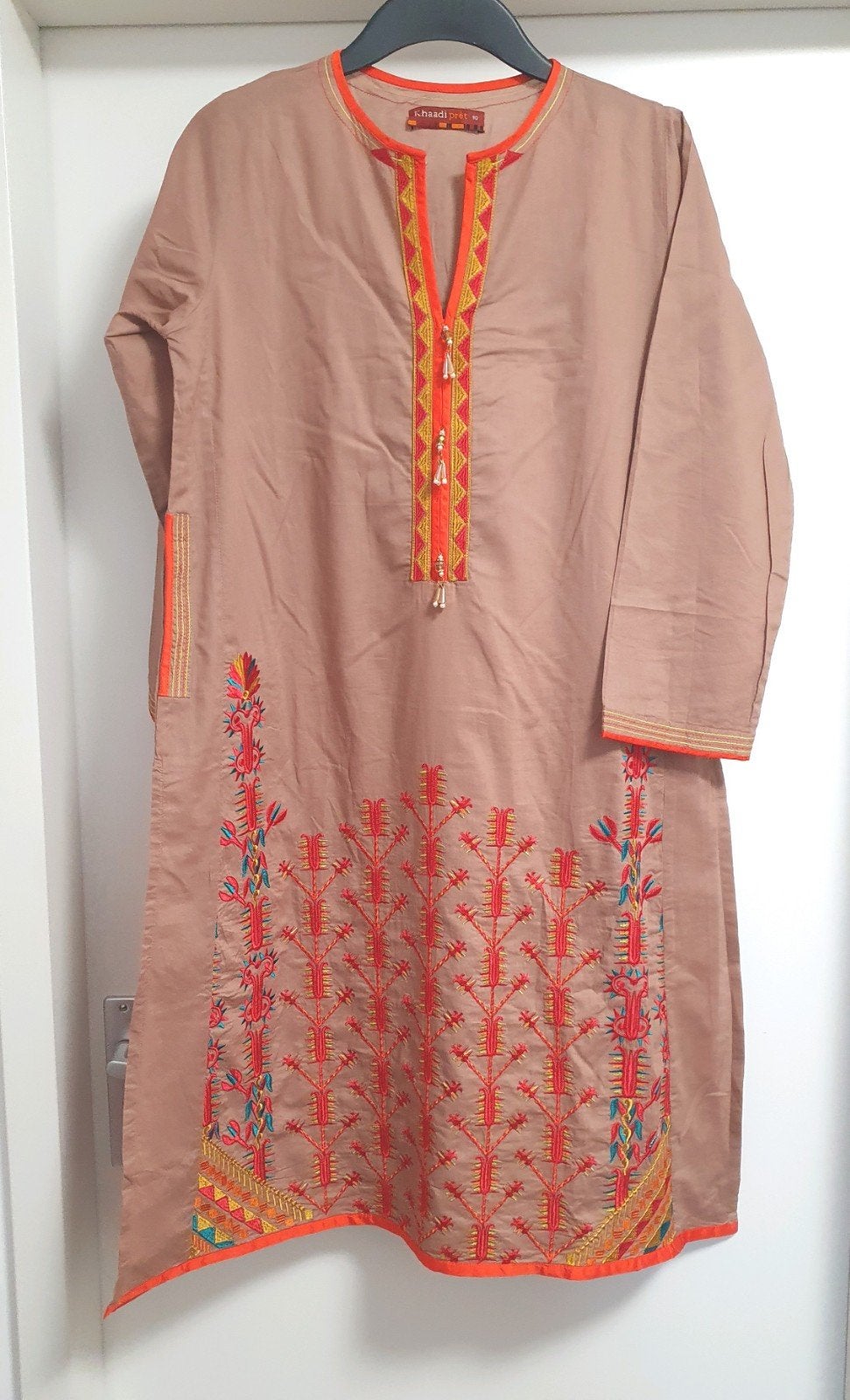 Khaadi Prêt Tuniek Maat S - Zo goed als nieuw Indiase kamiz, Ophalen of Verzenden, Zo goed als nieuw, Maat 36 (S), Khaadi Prêt