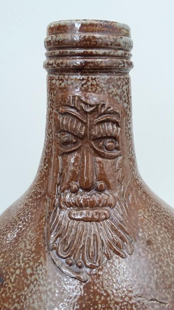 Om 1600 - 1625 Bodemvondst Steengoed Baardmankruik Baardman, Antiek en Kunst, Antiek | Keramiek en Aardewerk, Ophalen of Verzenden