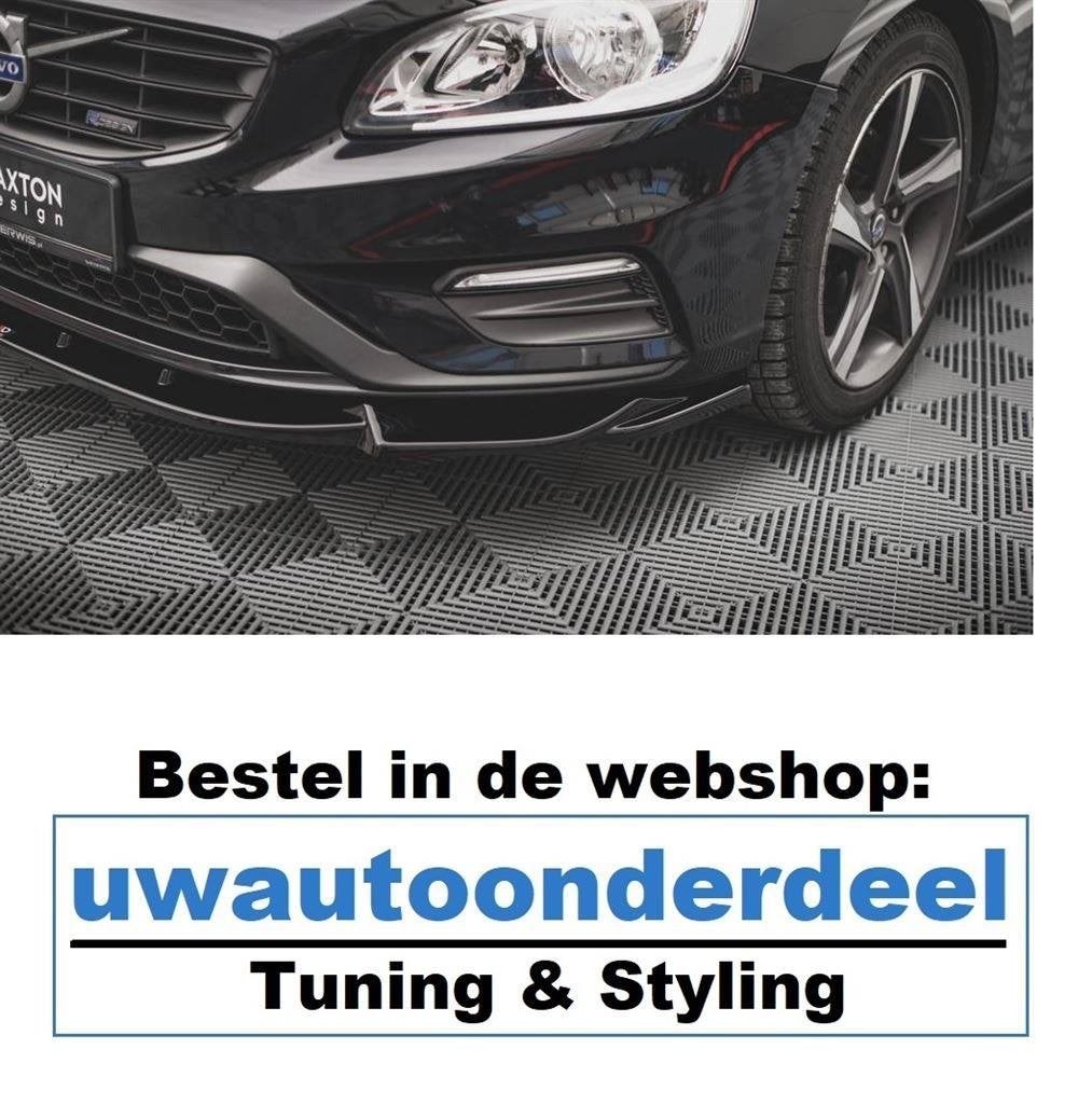 Maxton Design Volvo S60 R Design Spoiler Lip Splitter MK2, A.parts@hotmail.nl, Trasmolenlaan 12 3447 GZ Woerden, Verzenden, Nieuw