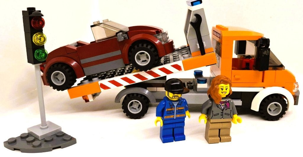 Lego City Takelwagen 60017, City, Lego, Ophalen of Verzenden, Complete set
