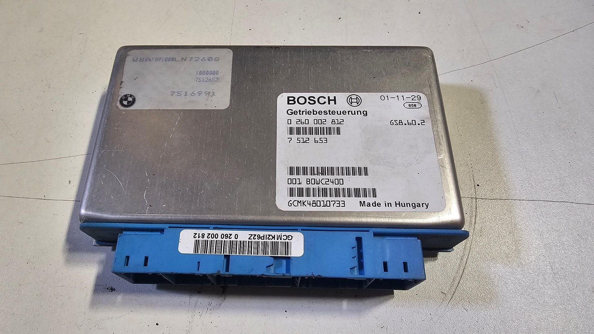 ECU automaatbak module BMW 5 / X5 serie E39 E53 24607512653, Gebruikt, -, -, Ophalen of Verzenden