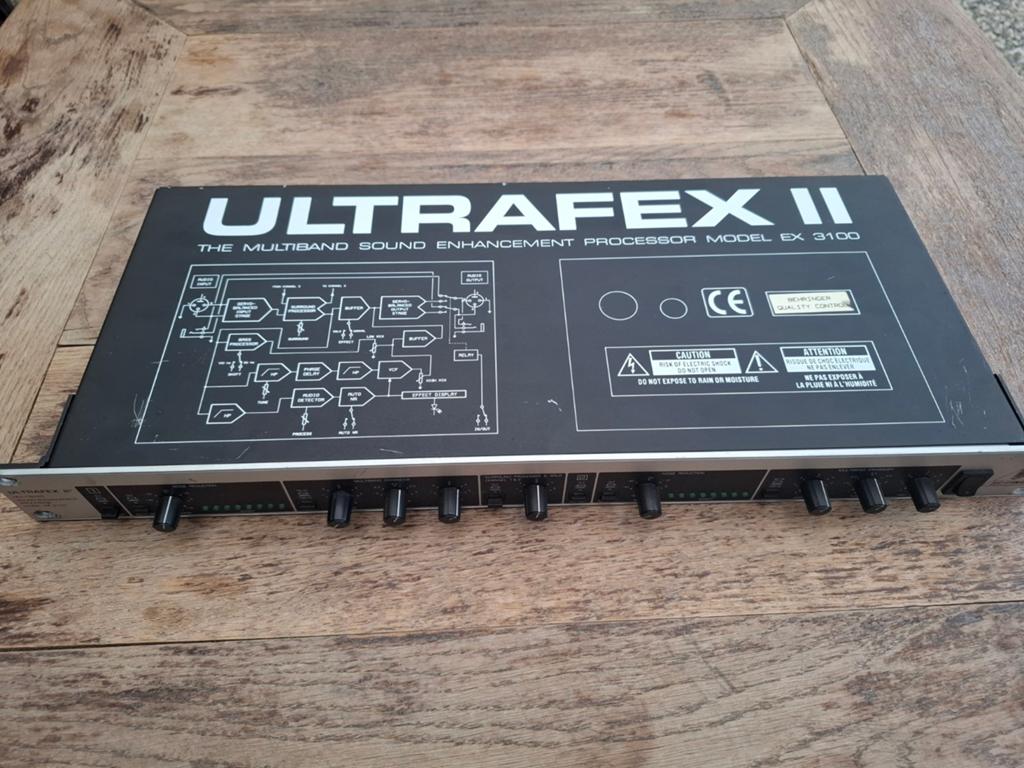 Behringer Ultrafex II EX3100 Multiband Sound Enhancer, Ophalen of Verzenden, Gebruikt, Minder dan 5 kanalen