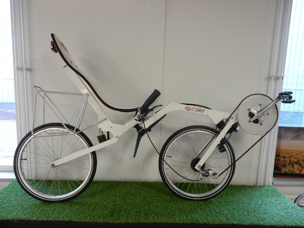 Flevobike bike, Ophalen, Gebruikt, Velgrem, Onderstuur