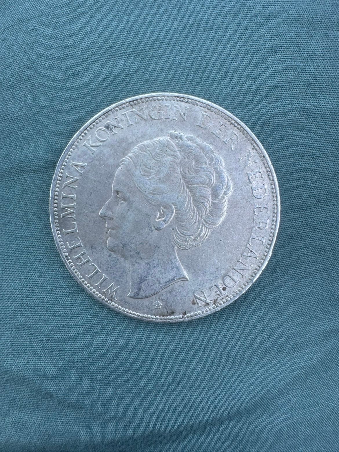 Zilveren 2½ Gulden Koningin Wilhelmina 1931, Postzegels en Munten, Munten | Nederland, Zilver, Ophalen of Verzenden, Koningin Wilhelmina