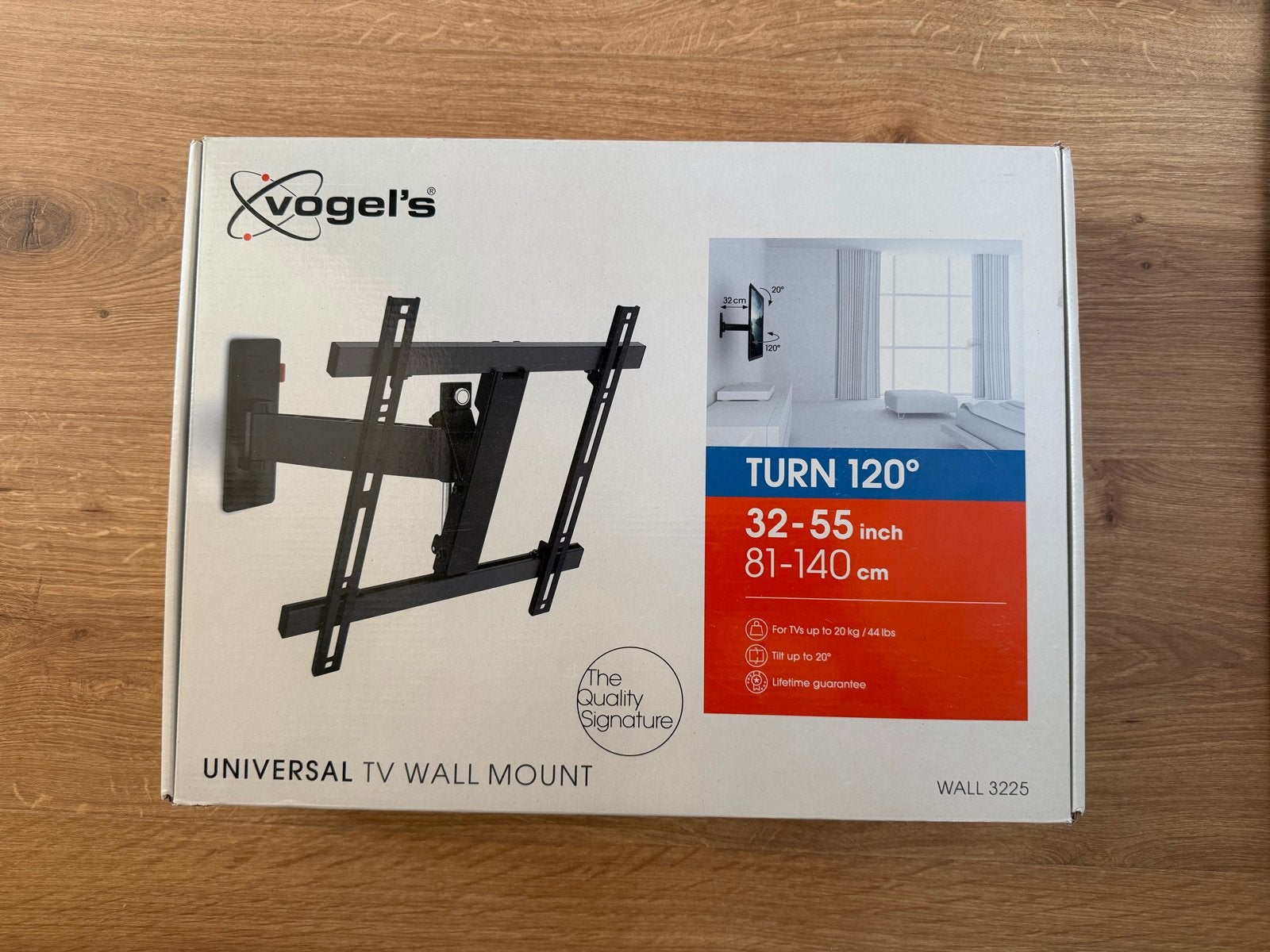 Vogel's WALL 3225 TV Muurbeugel 32-55 inch, Ophalen, Nieuw