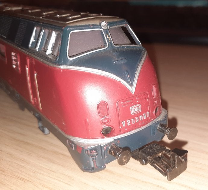 Marklin Locomotief V200, Hobby en Vrije tijd, Wisselstroom, Gebruikt, Locomotief, Ophalen of Verzenden