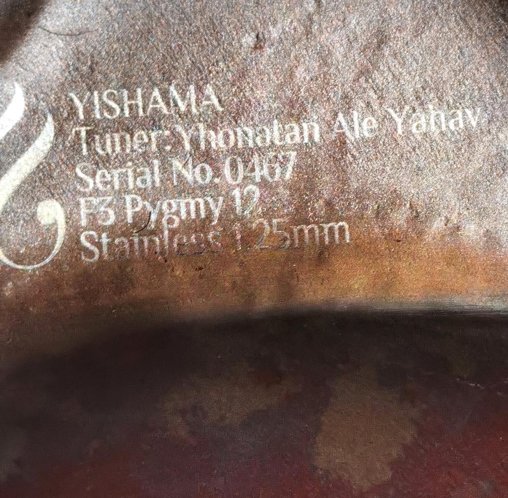 Handpan F3  pygmy 12 yishama, Ophalen of Verzenden, Zo goed als nieuw, Melodische percussie