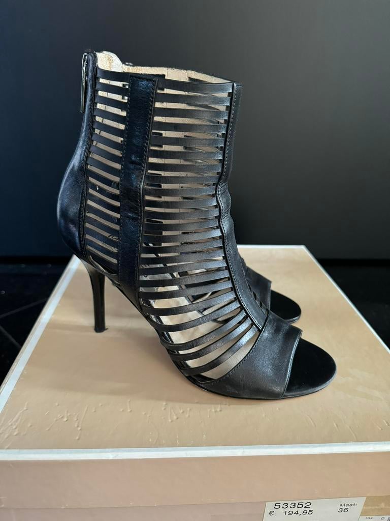 Zwarte schoenen met hak van Michael Kors maat 36 nieuwstaat, Zwart, Ophalen of Verzenden, Zo goed als nieuw, Schoenen met hoge hakken