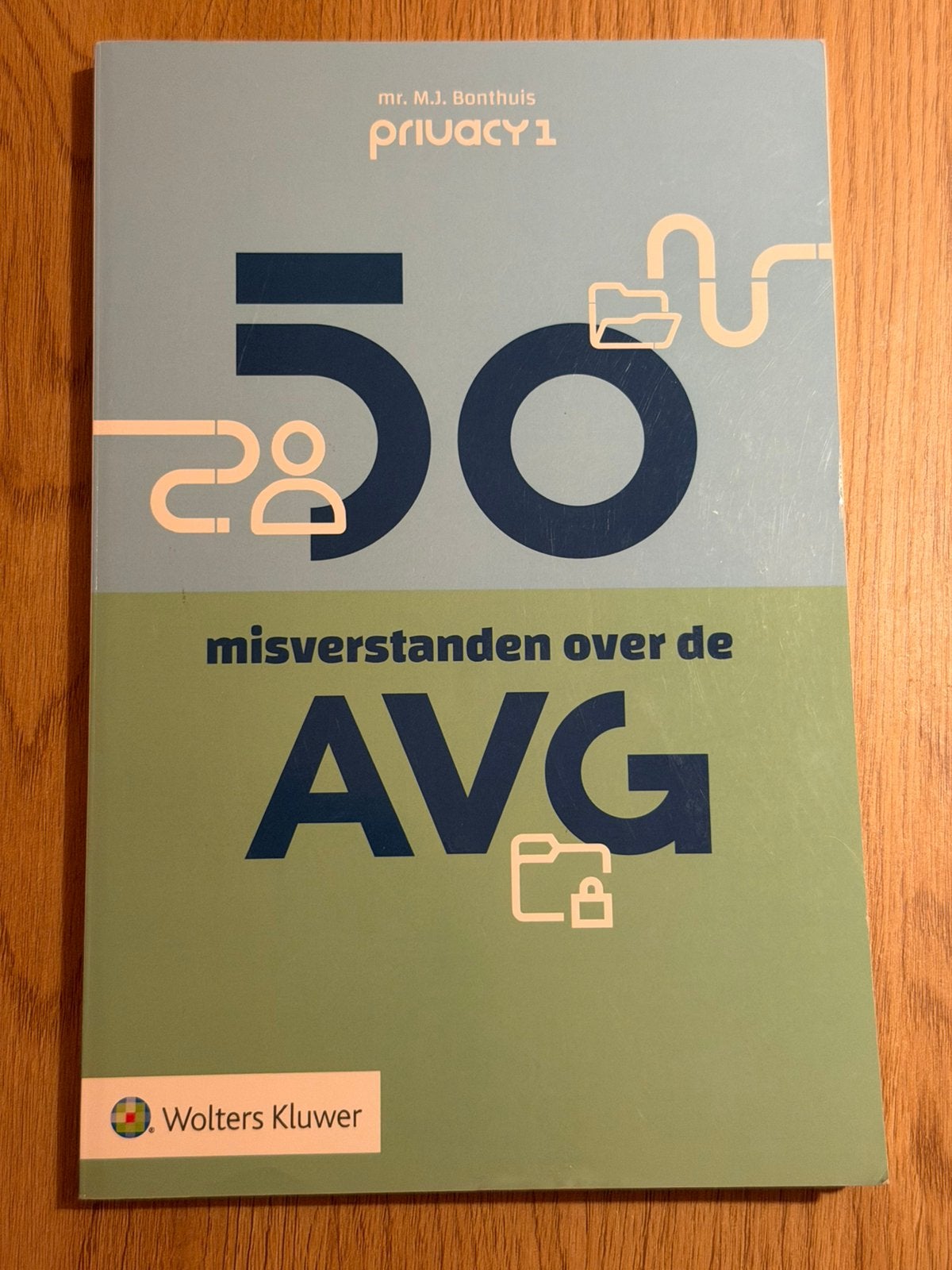 50 misverstanden over de AVG - Bonthuis, Ophalen of Verzenden, Zo goed als nieuw, Sociale wetenschap