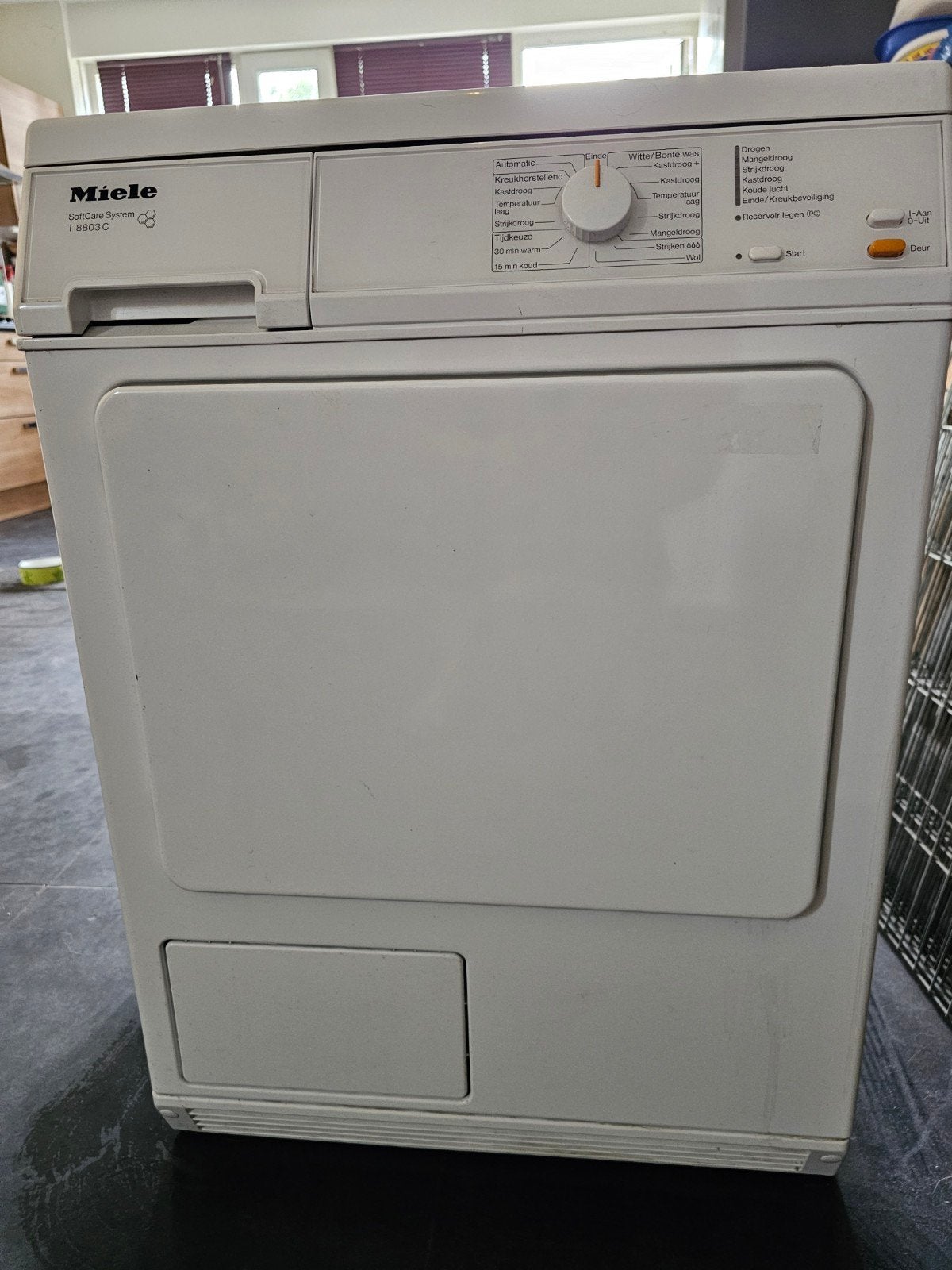 Miele T 8803C SoftCare System Wasdroger - Getest & Gereinigd, Witgoed en Apparatuur, Wasdrogers, 6 tot 8 kg, Minder dan 85 cm