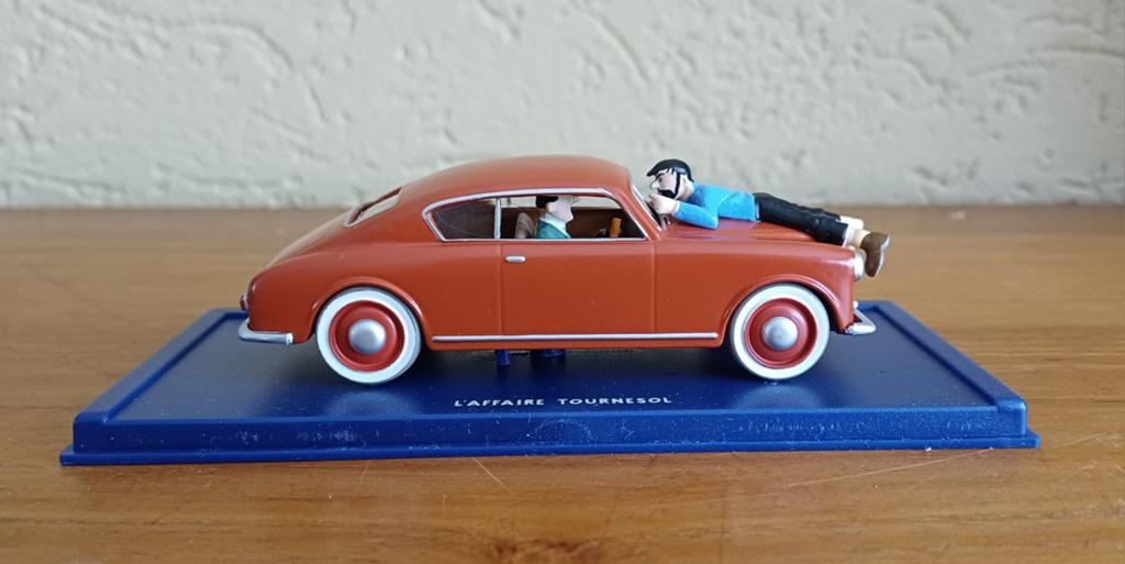 #Kuifje Lancia Aurelia 1953 1:43 #Tintin, Verzamelen, Ophalen of Verzenden, Kuifje, Zo goed als nieuw, Beeldje of Figuurtje