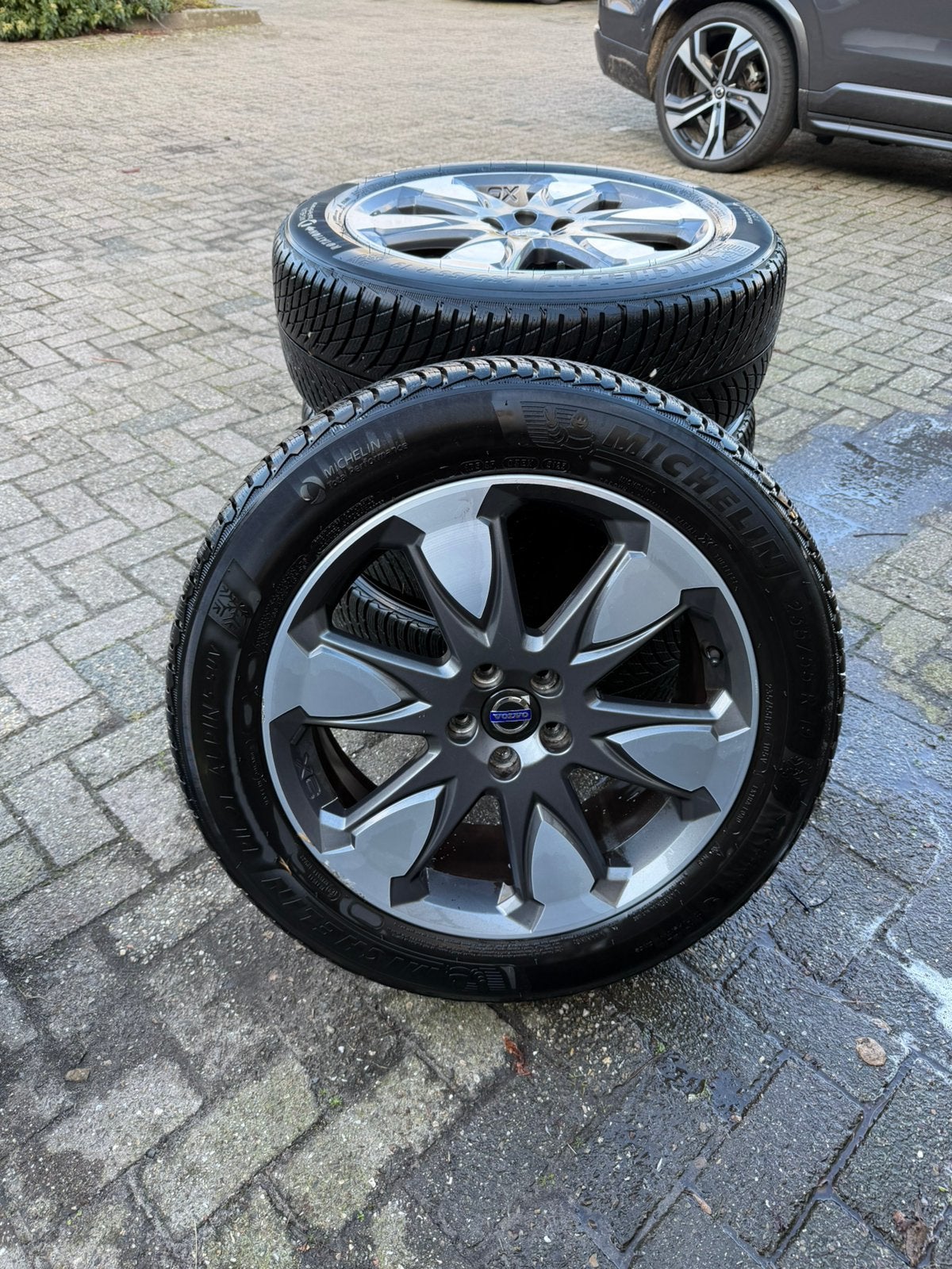 19 inch originele Erakir XC70 velgen + banden, Auto-onderdelen, Banden en Velgen, Gebruikt, Winterbanden, 235 mm, Band(en)