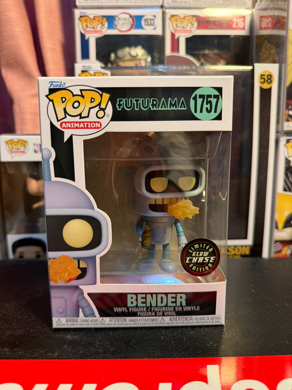 Funko Pop! Bender (Chase Editie) - 1757 (Futurama), Ophalen of Verzenden, Nieuw