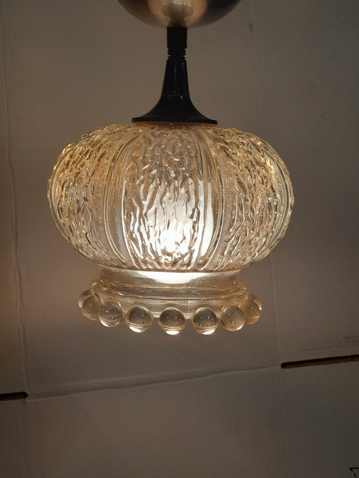 hanglamp, Ophalen of Verzenden, Glas
