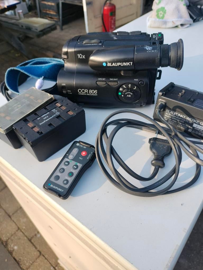 Blaupunkt ccr 806 camera recorder., Audio, Tv en Foto, Videocamera's Analoog, Ophalen, 8mm