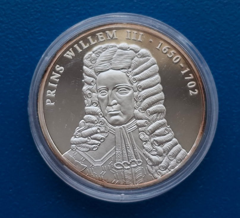 Penning Prins Willem III - Nederlandse Regenten 2001, Verzenden, Overige materialen, Nederland