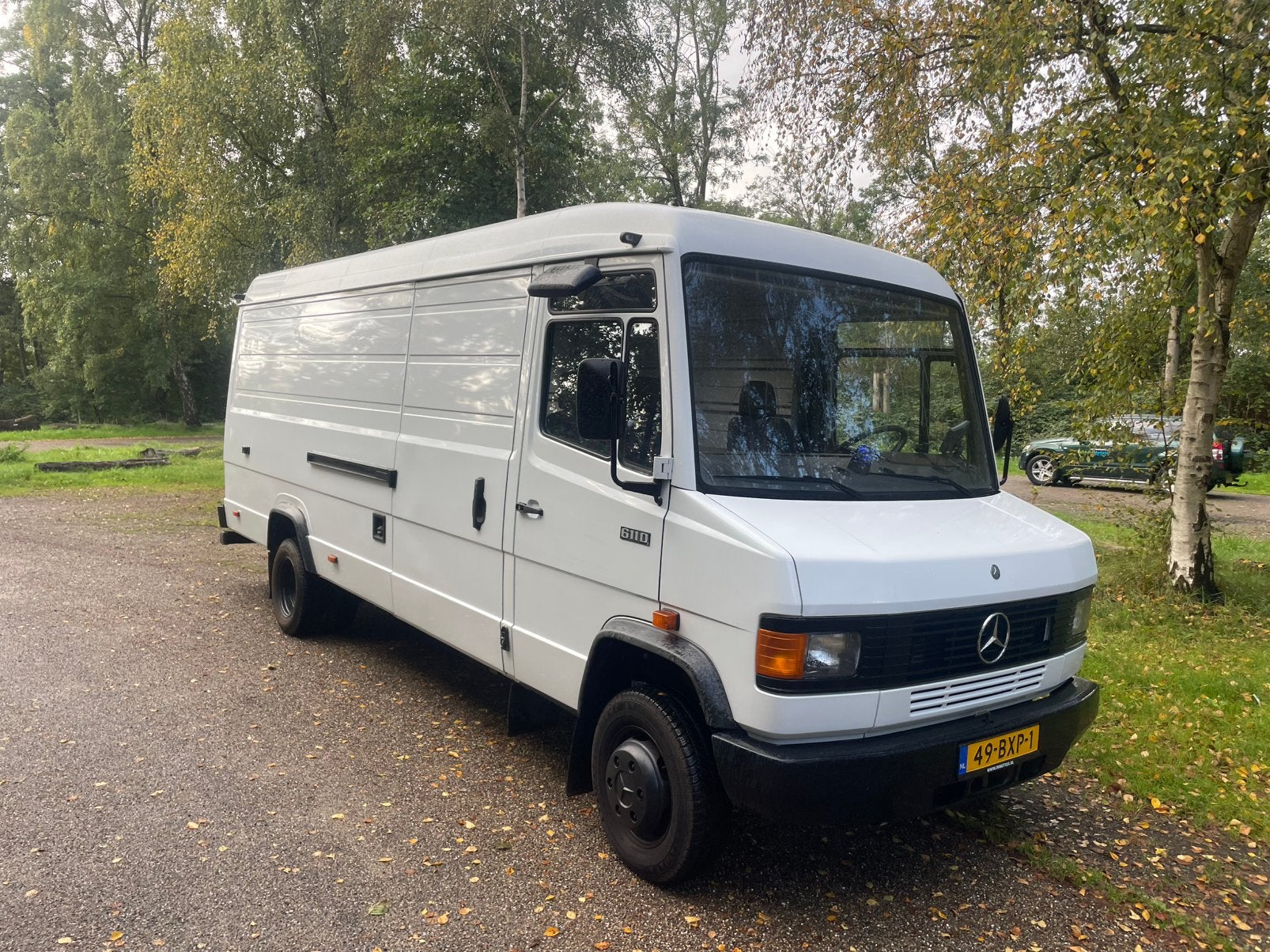 Mercedes Vario 611D (OM364LA) Perfecte camper Basis, Euro 2, Stof, 4 cilinders, 4000 cc