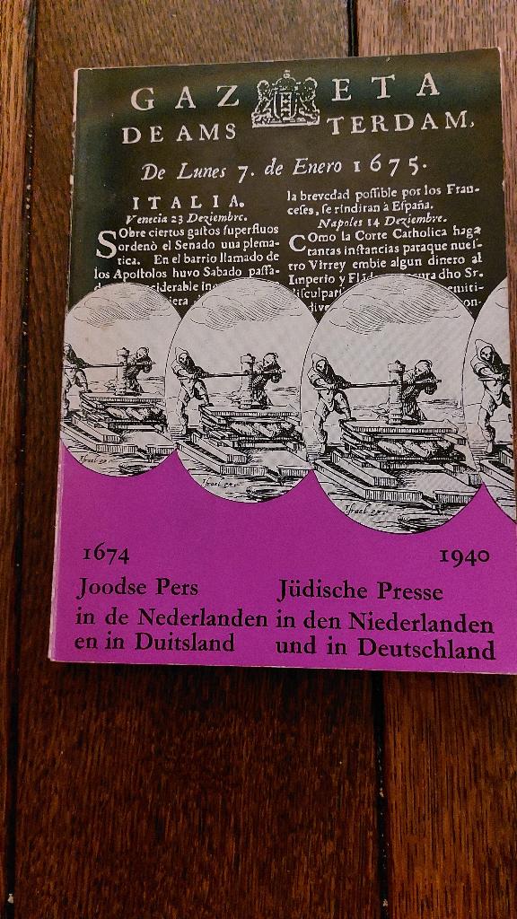 Gazeta de AMSTERDAM 1674-1940 - Joodse Pers, Ophalen of Verzenden, Zo goed als nieuw
