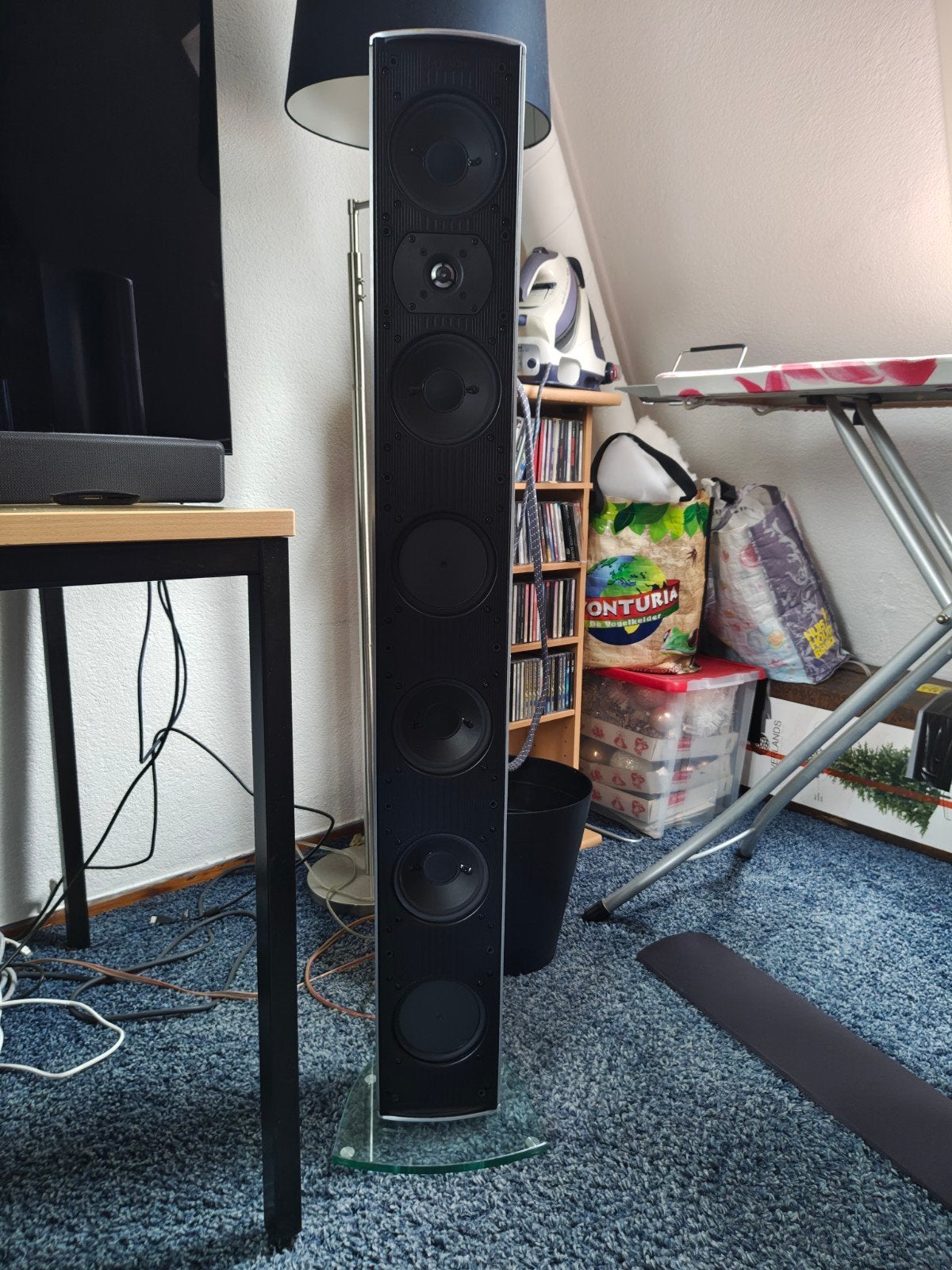 Definitive Technologie Mythos 1 Vloerstaande Luidsprekers, Vloerstaande luidspreker, Nieuw, Ophalen, 150 watt of meer