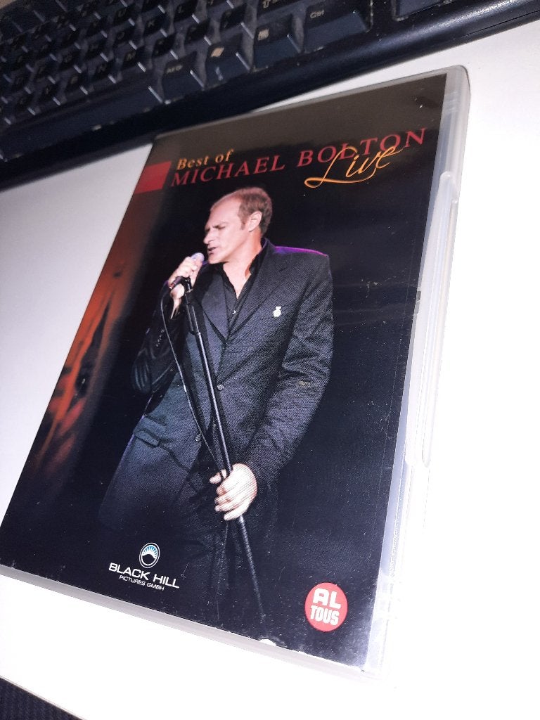 DVD Michael Bolton – Best Of Michael Bolton Live, Alle leeftijden, Ophalen, Zo goed als nieuw