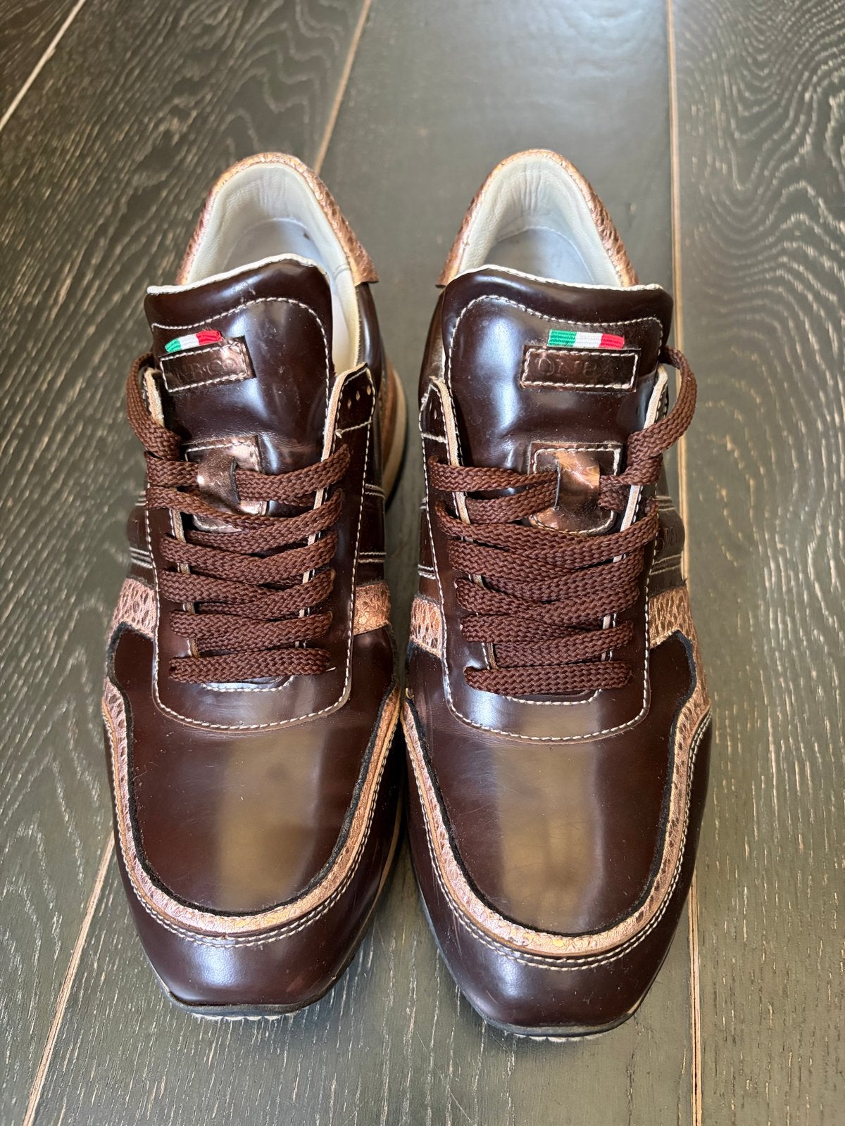 Stijlvolle De Niro sneakers - Maat 39  rijlaarzen, Dieren en Toebehoren, Paardrijkleding, Zo goed als nieuw, Bruin, Dames, Schoeisel