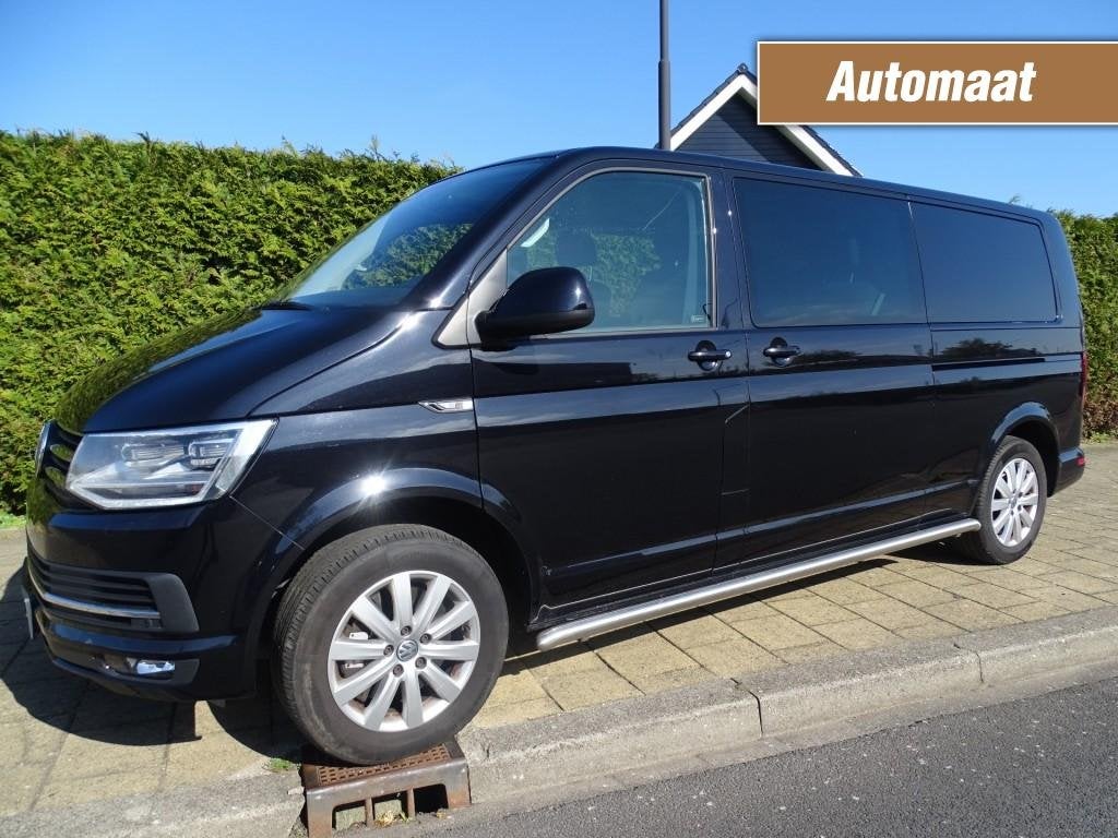 Volkswagen TRANSPORTER 2.0 TDI L2H1 DC HI 205 Pk-2x schuifd-, Automaat, 4 cilinders, Met garantie (alle), Electronic Stability Program (ESP)