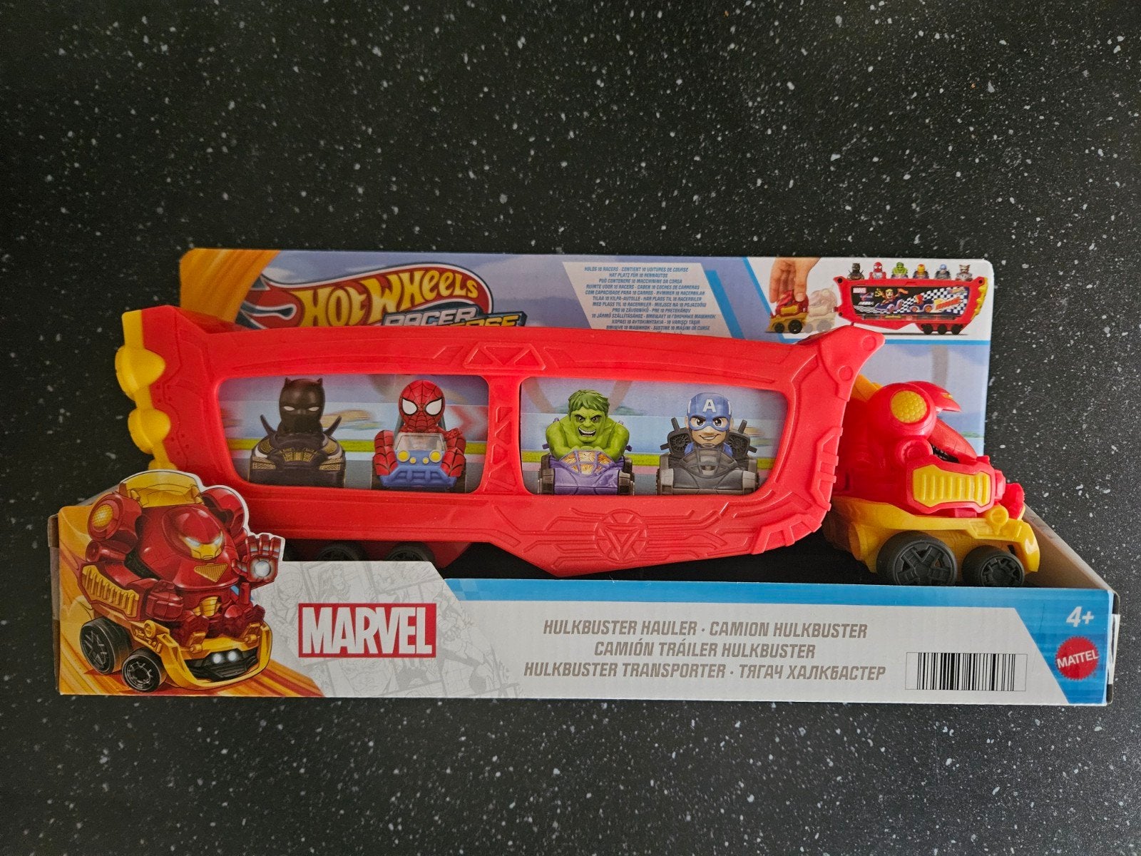 Hot Wheels RacerVerse Marvel Hulkbuster Hauler, Ophalen of Verzenden, Nieuw