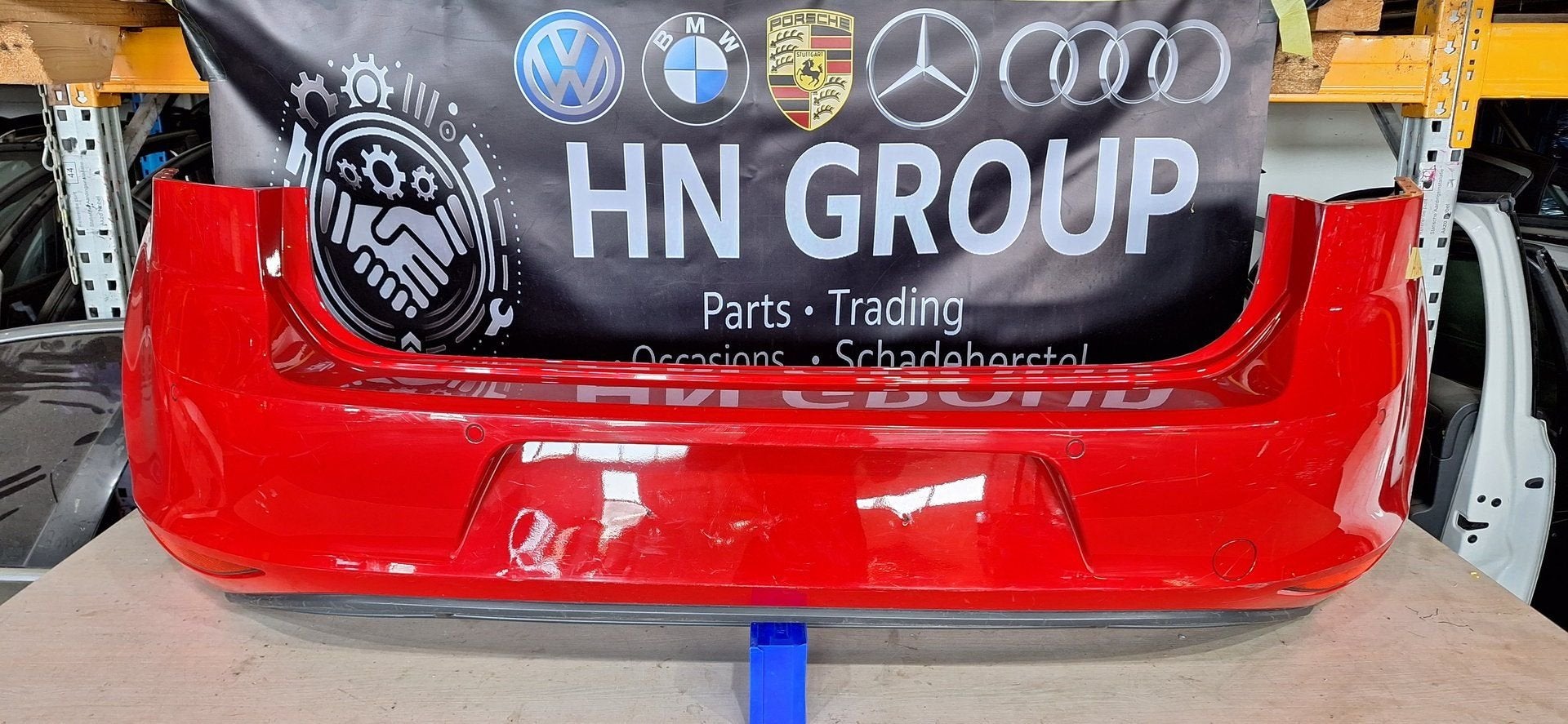 Achterbumper orgineel VW Golf VII 2012-2017 6PDC 5G6807421, Gebruikt, -, -, Ophalen of Verzenden