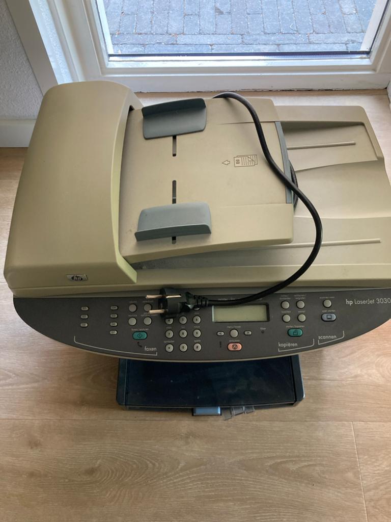 HP LaserJet 3030 All-in-One Laserprinter - Print, Scan, Kopi, Gebruikt, Faxen, All-in-one, Ophalen of Verzenden