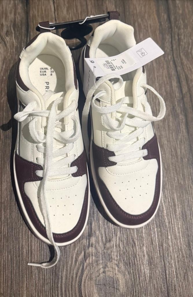 Gympen Primark met kaartje, Ophalen, Nieuw, Wit, Sneakers of Gympen