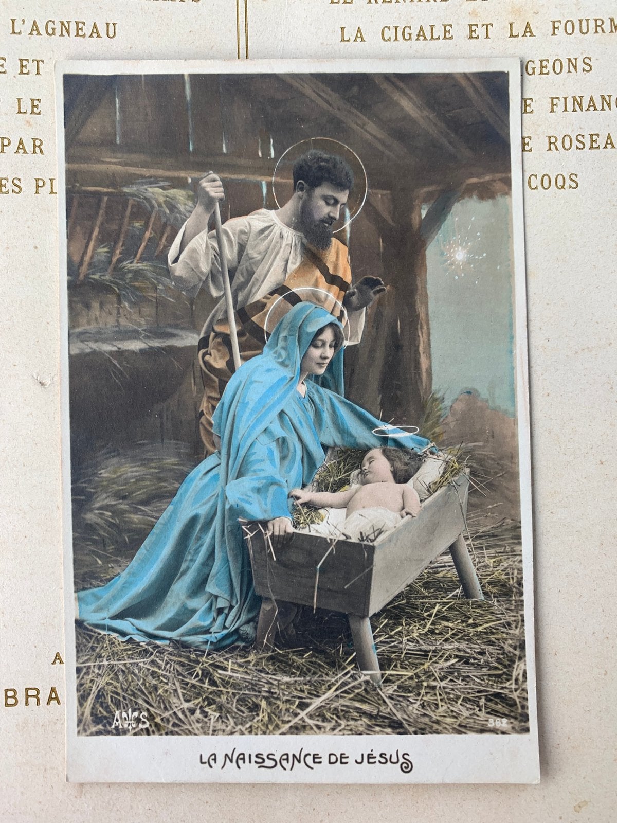 Kerst - La naissance de Jésus - De geboorte van Jezus (EL), Ophalen of Verzenden, Voor 1920, Ongelopen, Feest(dag)