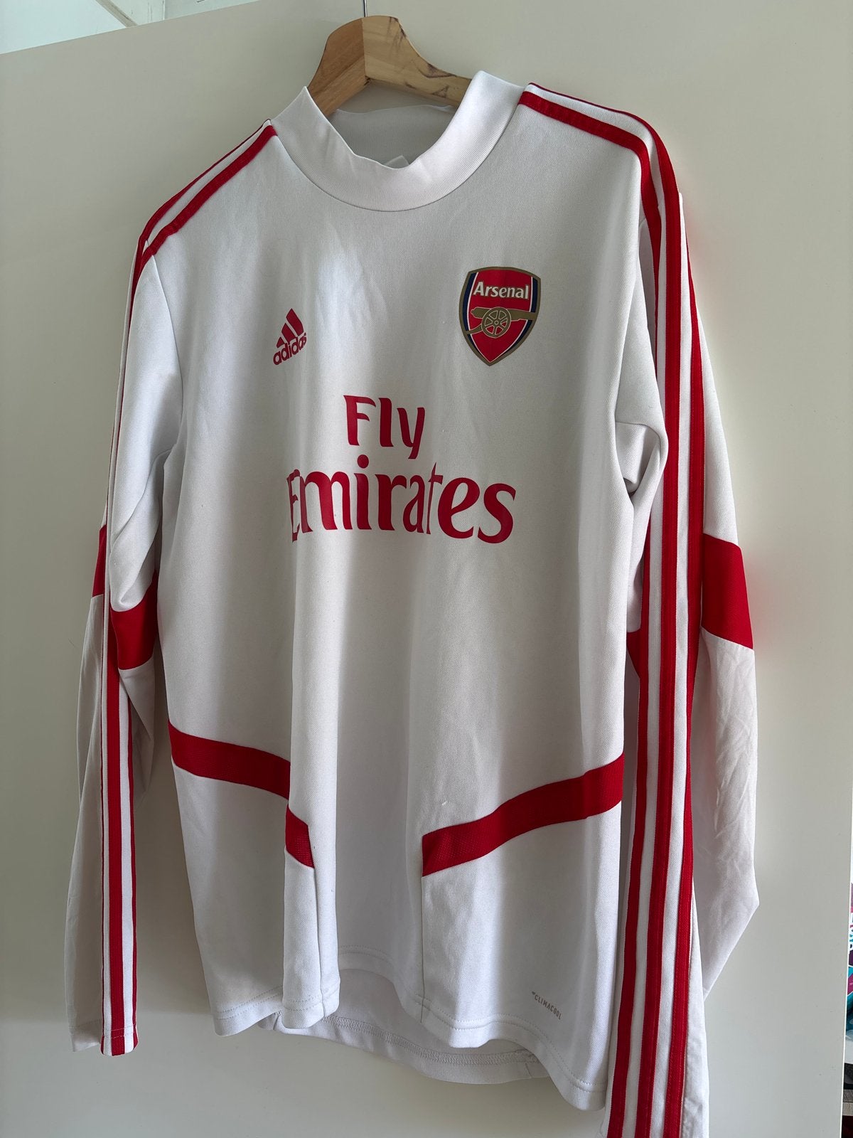 Arsenal voetbaltrui maat M rood/wit, Maat M, Ophalen of Verzenden, Gebruikt, Shirt