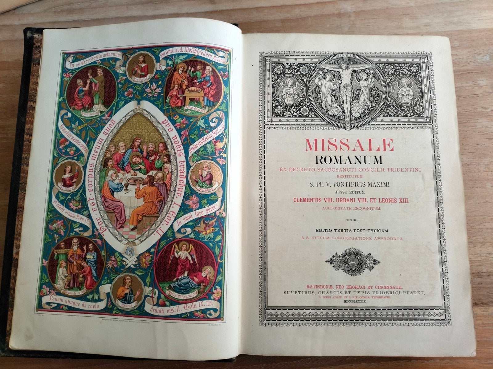 Antiek Missale Romanum, 1889 - Friedrich Pustet, Regensburg, Ophalen of Verzenden