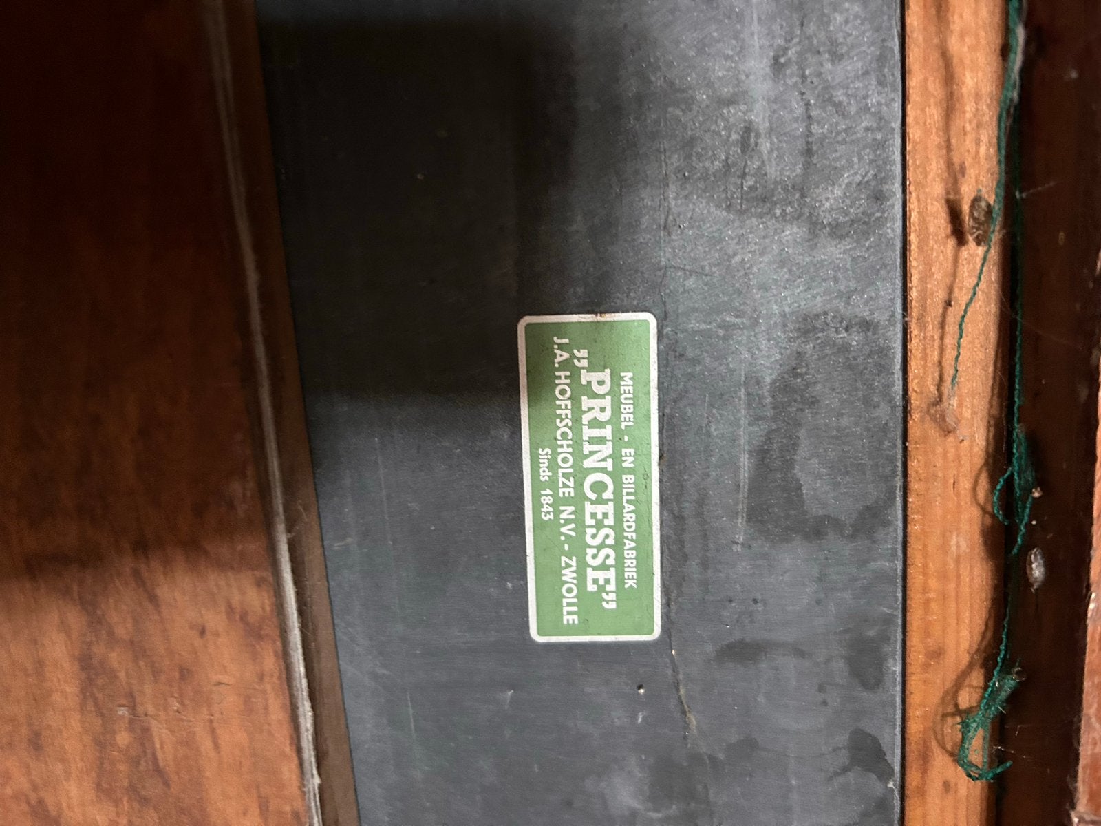 Biljarttafel met leisteen, zonder onderstel (176x96cm), Sport en Fitness, Biljarten en Poolen, Ophalen, Gebruikt, Biljarttafel