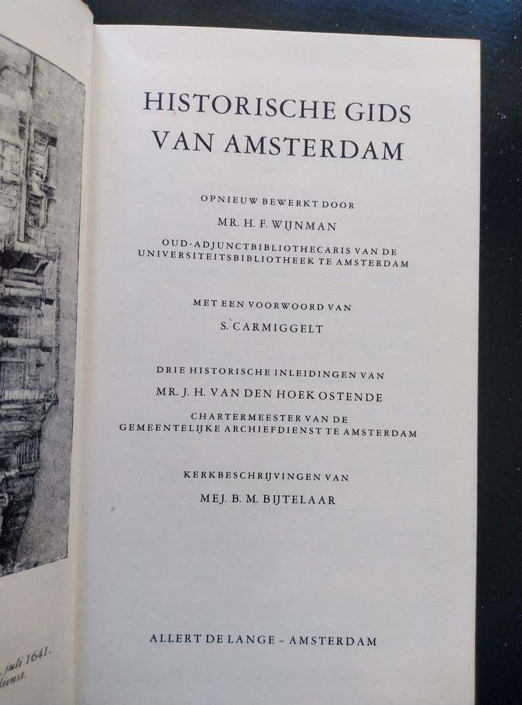 Historische Gids van Amsterdam (2 delen), Ophalen of Verzenden, 20e eeuw of later, Gelezen, H.f. Wijnman