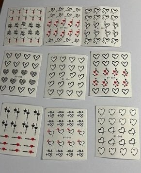 Nail art stickers, Ophalen of Verzenden, Nieuw, Overige typen