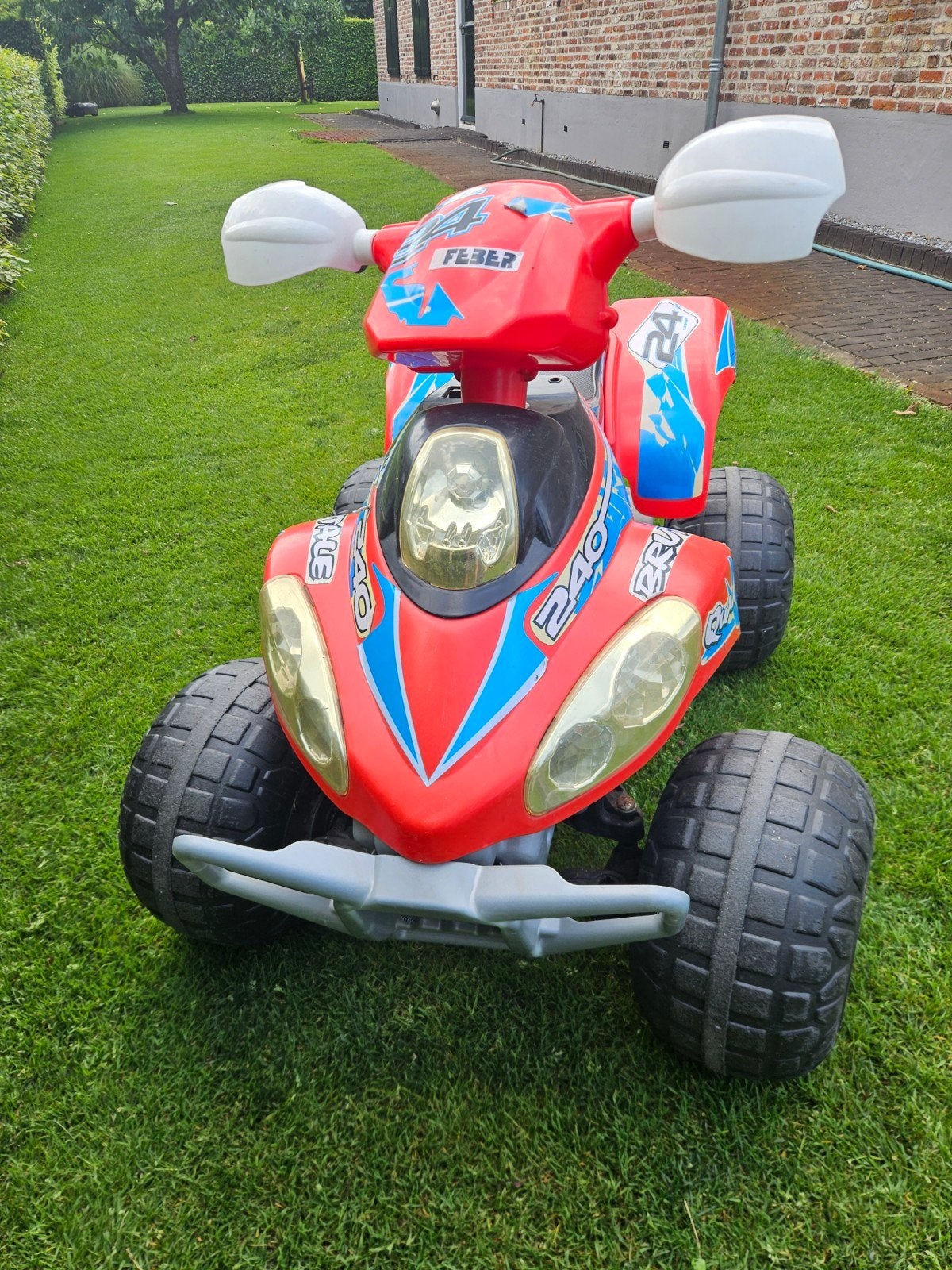 Elektrische Kinderquad 12V - 3 km/u - Incl. Oplader, Ophalen, Gebruikt, Overige typen