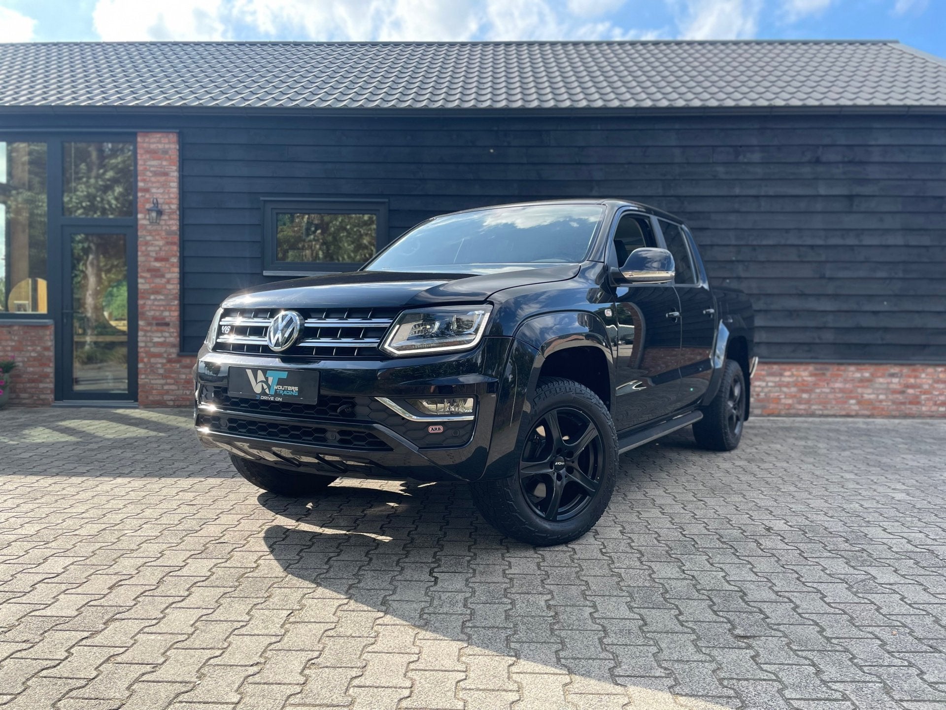 Volkswagen Amarok 3.0 TDI 4Motion - 5 persoons - marge - rol, Automaat, Gebruikt, Zwart, Bedrijf