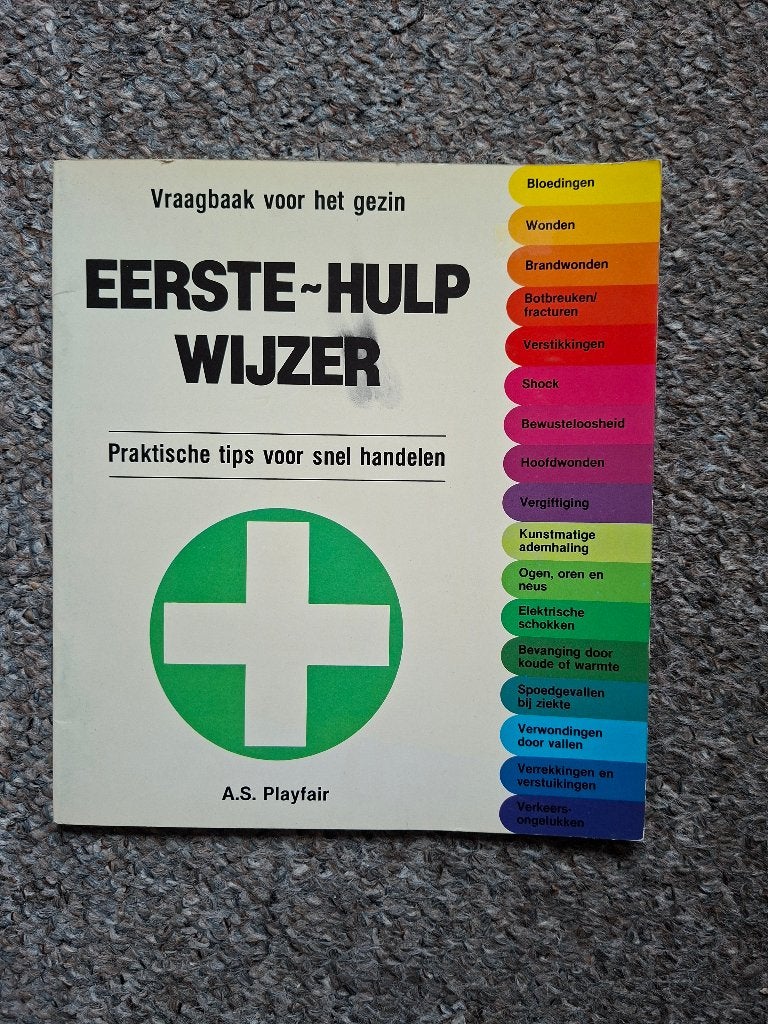 eerste hulp wijzer, Verzenden, Gelezen, Natuurwetenschap