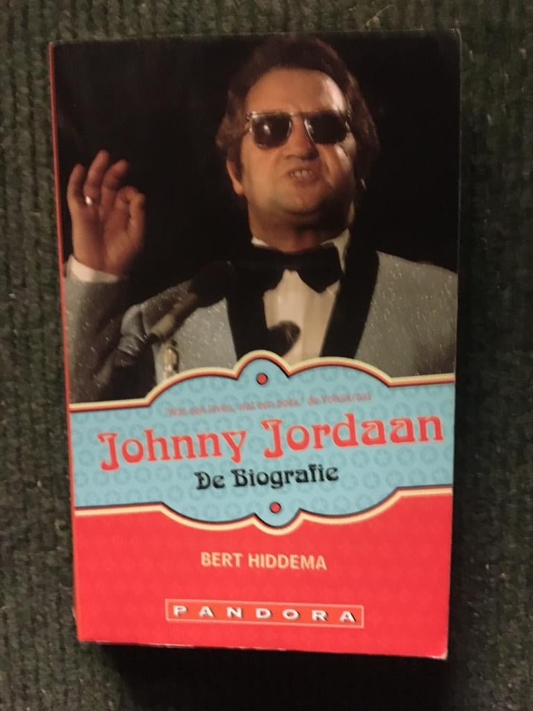 Johnny Jordaan. De biografie ; door Bert Hiddema #Muziek, Boeken, Gelezen, Kunst en Cultuur, Ophalen of Verzenden, Bert Hiddema