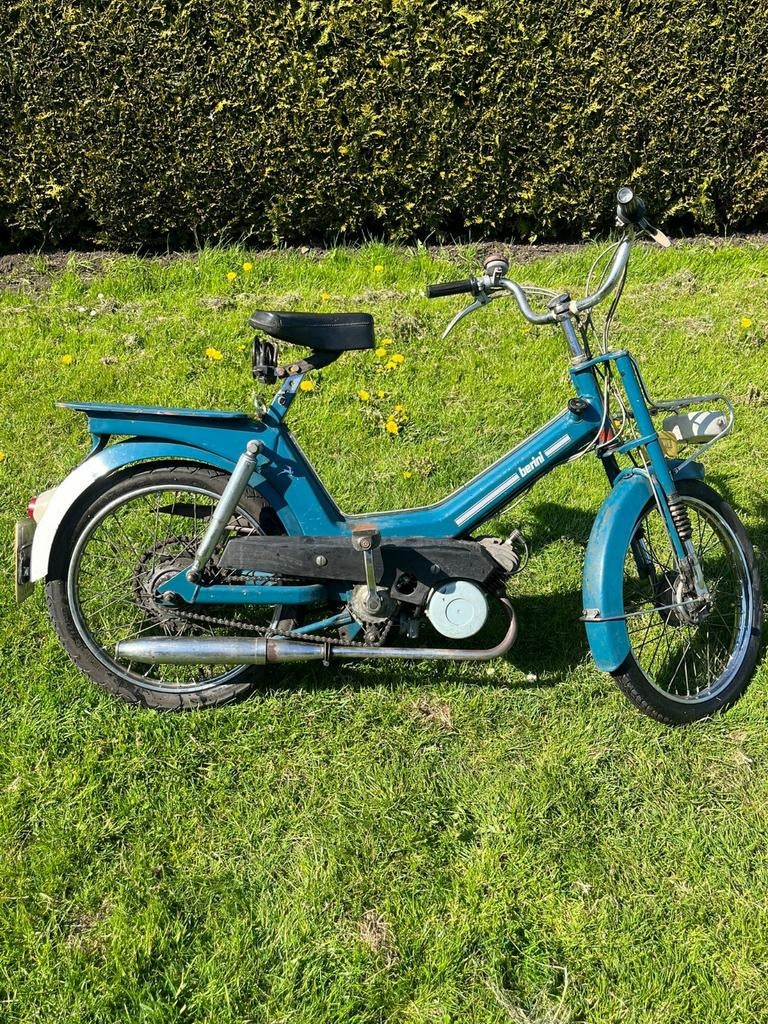 Berini Gazelle brommer met geel kenteken leuk project!, Fietsen en Brommers, Brommers | Oldtimers, Ophalen