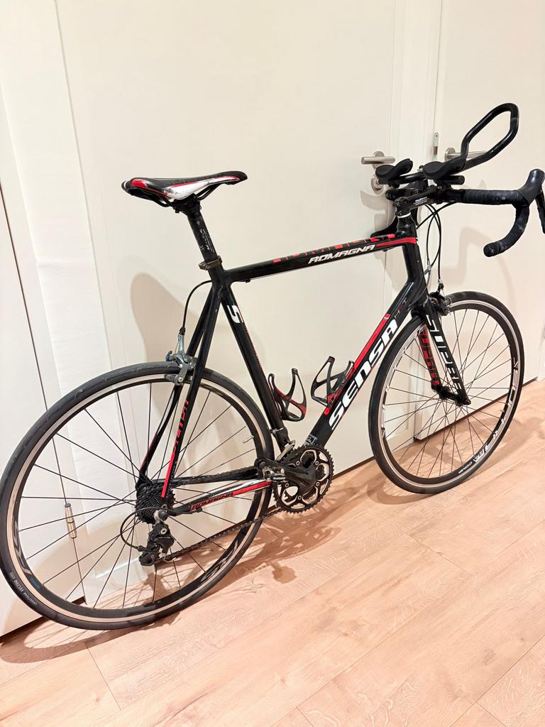 Sensa racefiets maat 64cm, Fietsen en Brommers, Fietsen | Racefietsen, Overige merken, Aluminium, Ophalen of Verzenden, Zo goed als nieuw